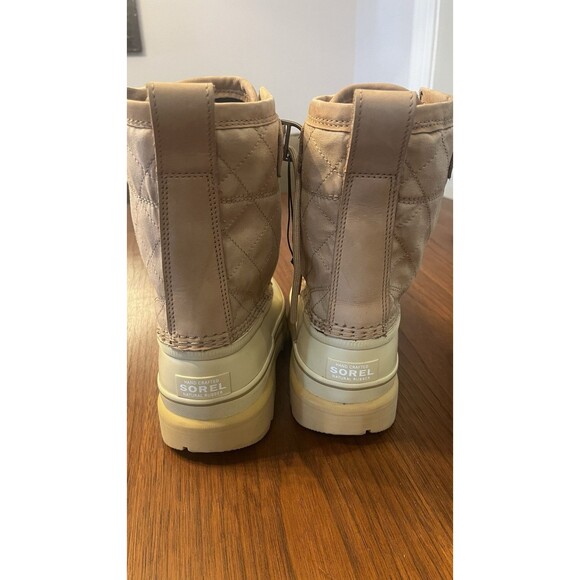 Sorel Women's Boot Hiking Caribou Royal Waterproof  Snow Winter Caribou Beige 7 - Picture 10 of 15
